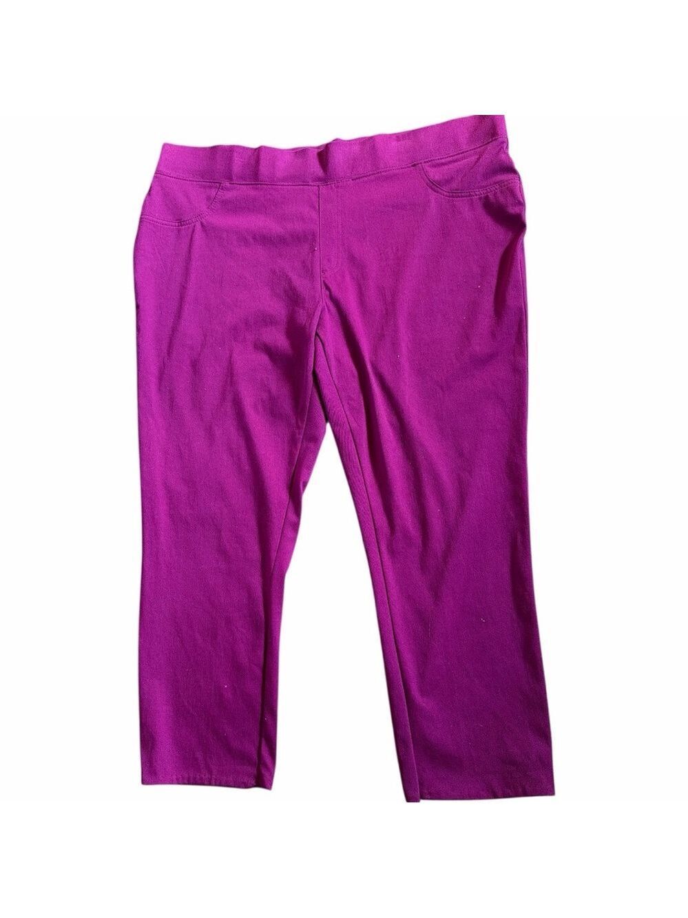 Faded Glory Women's Straight Leg Pants - Purple
